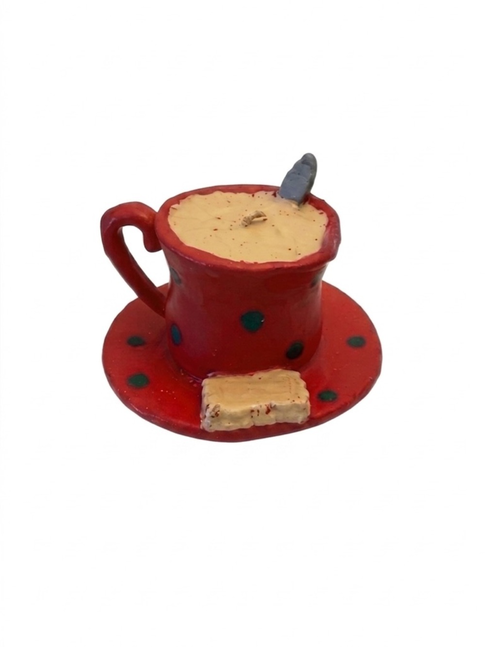 Coffee Cup & Saucer Candle